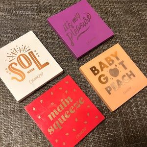 Colourpop Eyeshadow Palette set